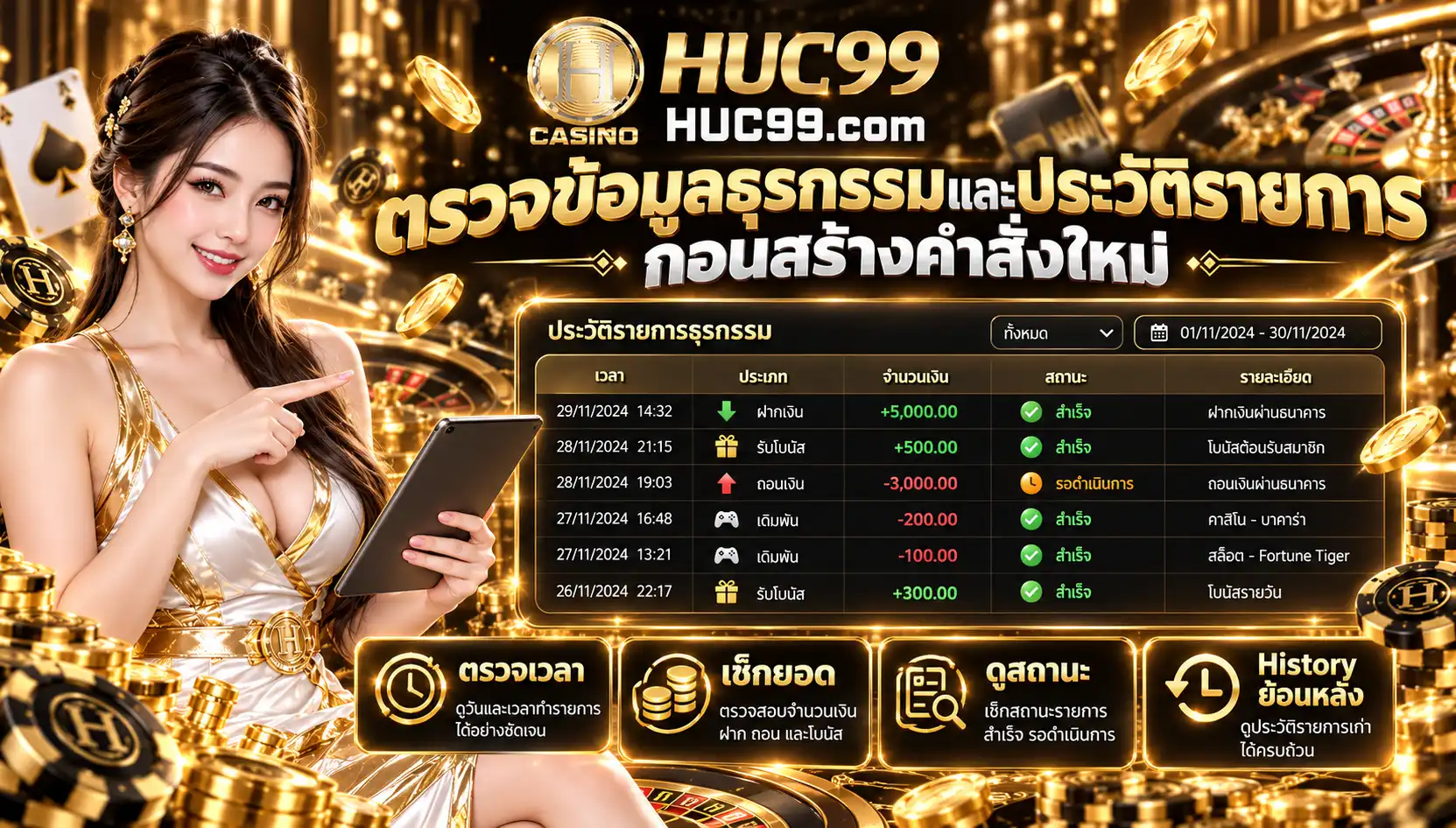 ตรวจข้อมูล - huc99
